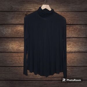 Lilla P Black Long Sleeve Shirt Size XS